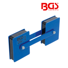 Dispozitiv magnetic patrat cu unghi reglabil pentru sudura din 2 piese 22.7 Kg BGS Technic  6784