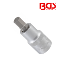 Bit Imbus cu tubulara 9mm - 1/2" BGS Techic 4340