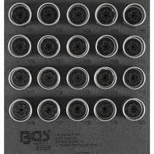 Set chei  antifurt pentru Opel (Tip A) 20 piese BGS Technic 9556