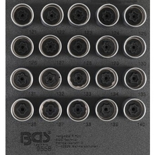 Set chei antifurt pentru Opel (Tip C) 20 piese BGS Technic 9558