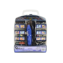 Set mini polizor drept cu accesorii 270W - Geko G81220