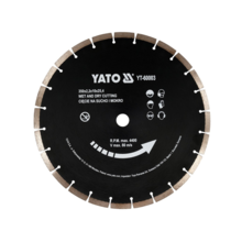 Disc diamantat pentru beton 350x25.4mm YATO YT-60003