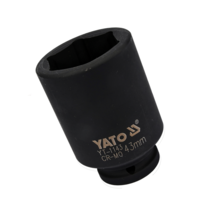 Tubulara de impact lunga 3/4" - 43mm in 6 colturi Yato YT-1143