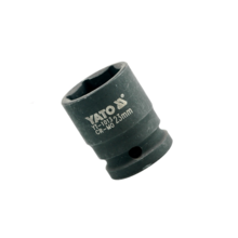 Tubulara de impact scurta 1/2" - 23mm in 6 colturi Yato YT-1013