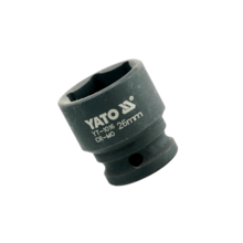 Tubulara de impact scurta 1/2" - 26mm in 6 colturi Yato YT-1016